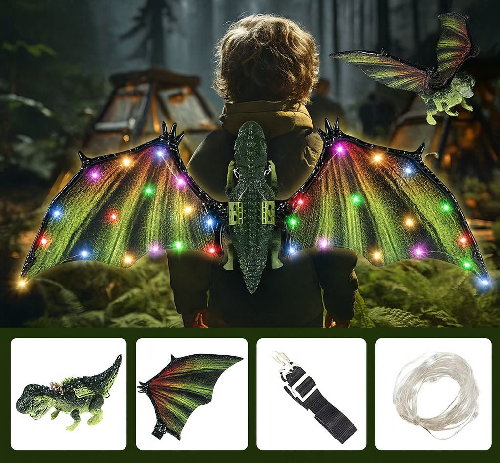 Дино крилја со светла и музика