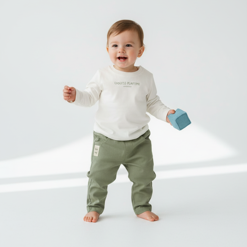 2 Делен комплет блуза и панталони Playtime