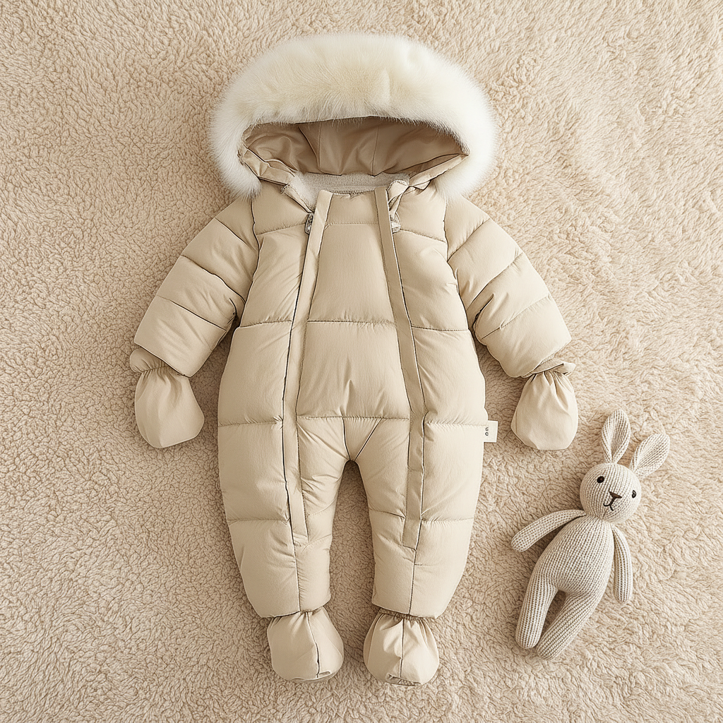 Зимски скафандер со ракавици и ногавици