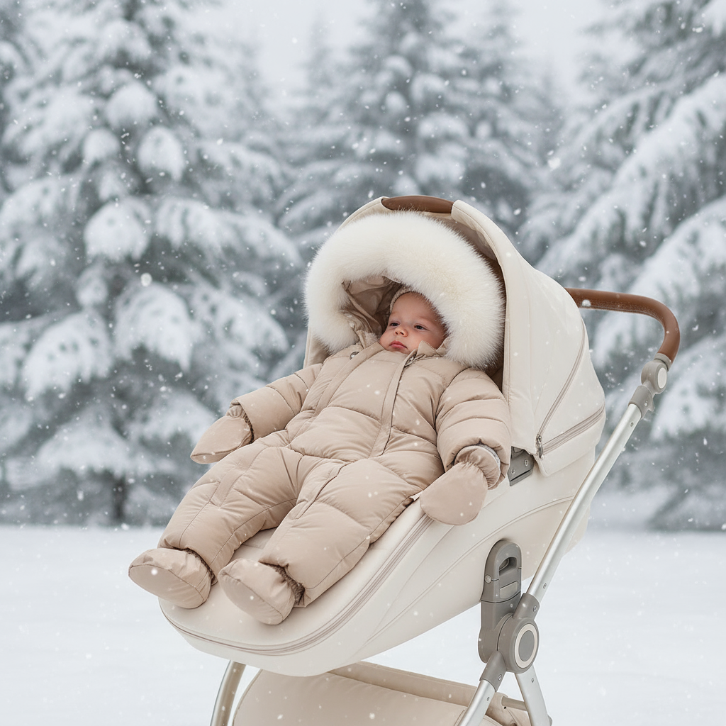Зимски скафандер со ракавици и ногавици