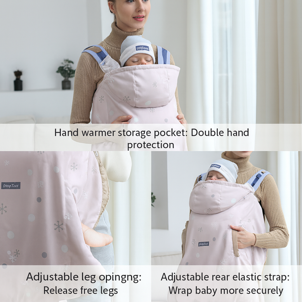 Зимска прекривка за кенгур или количка