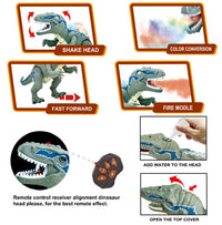 Диносаурус со Далечински Управувач со Бои и Спреј