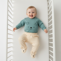 2 Делен комплет боди и панталончиња Мече