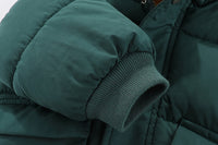 Детска јакна со внатрешно крзно и капа