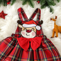 Новогодишен комплет боди, сукња и трака за коса