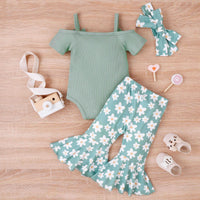 3 Делен Комплет Маица/Боди-Траперка-Трака за Коса