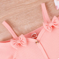 3 Делен Комплет Маица/Боди-Траперка-Трака за Коса