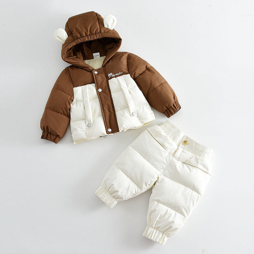 Зимски дводелен скафандер - јакна и панталони