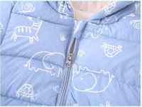 Детска јакна со животни и уши