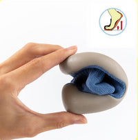 Чорап топлинка со гумирана подлога