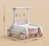 4 во 1 играчка, проодувалка, количе и нишалка