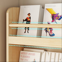 Дрвена детска полица за книги и играчки 3 нивоа