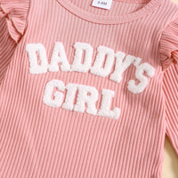 Детски комплет „Daddy's Girl“ боди и панталончиња