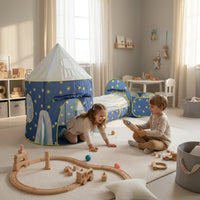 Шатор со тунел и ограден простор Ѕвезди