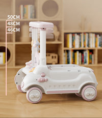 4 во 1 играчка, проодувалка, количе и нишалка