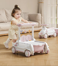 4 во 1 играчка, проодувалка, количе и нишалка