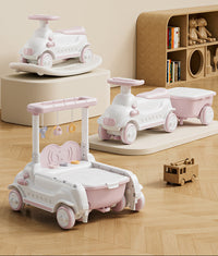 4 во 1 играчка, проодувалка, количе и нишалка