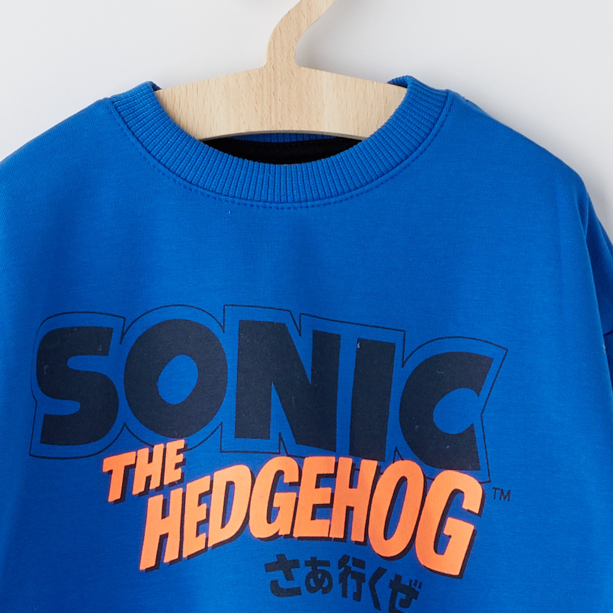 Блуза со апликација Соник