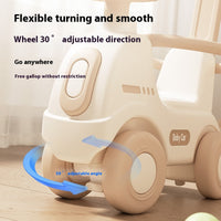 Детски сет 4 во 1 количе, туркало,лизгалка и џампер