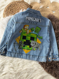 Фармерска јакна со Minecraft