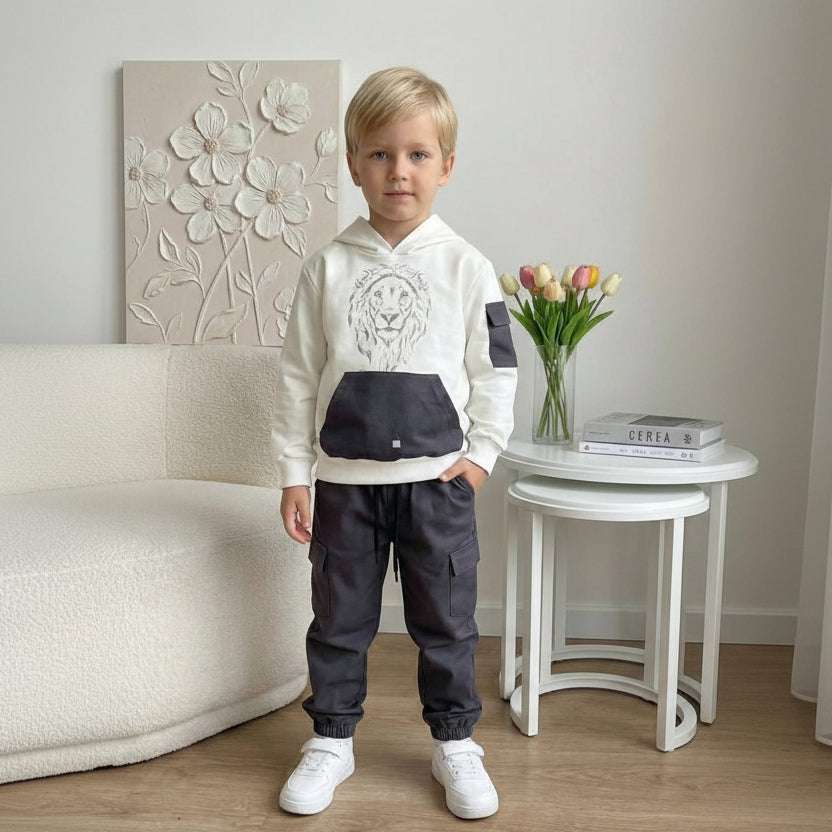 2-Делен комплет со дуксер и карго панталони