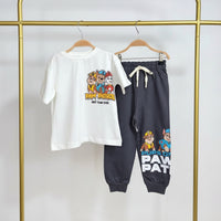 Патролни шепи детски комплет со маичка и тренерки