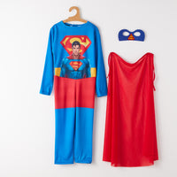 Детски Супермен костим со маска и наметка
