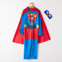 Детски Супермен костим со маска и наметка