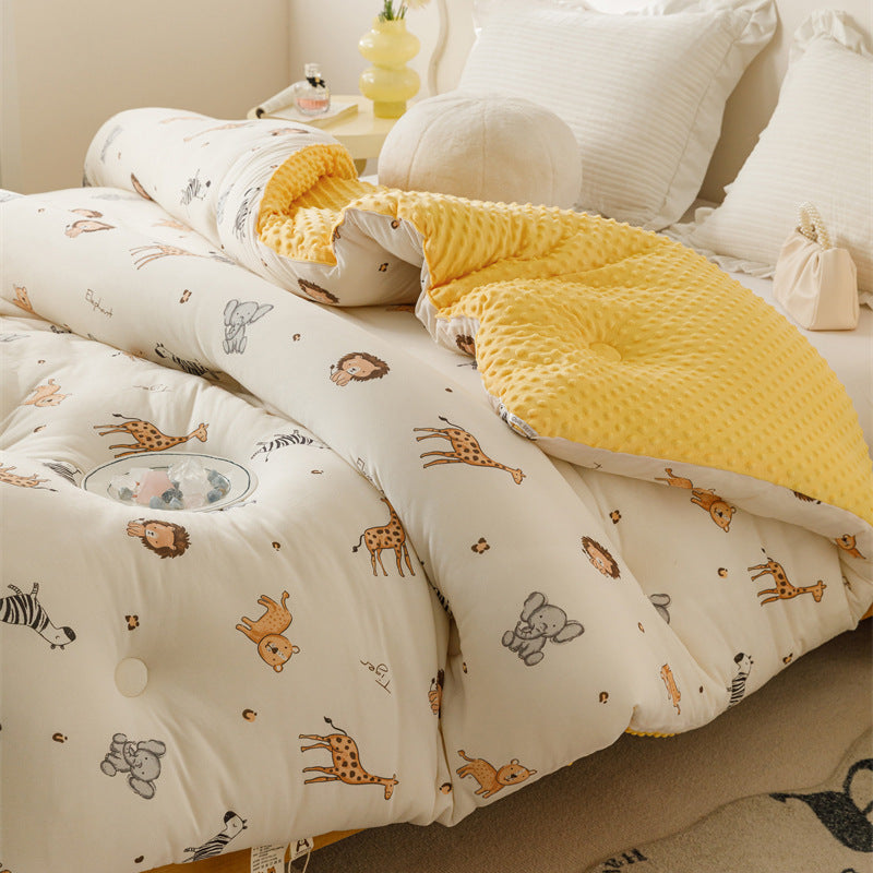 Топол и мек јорган со две лица