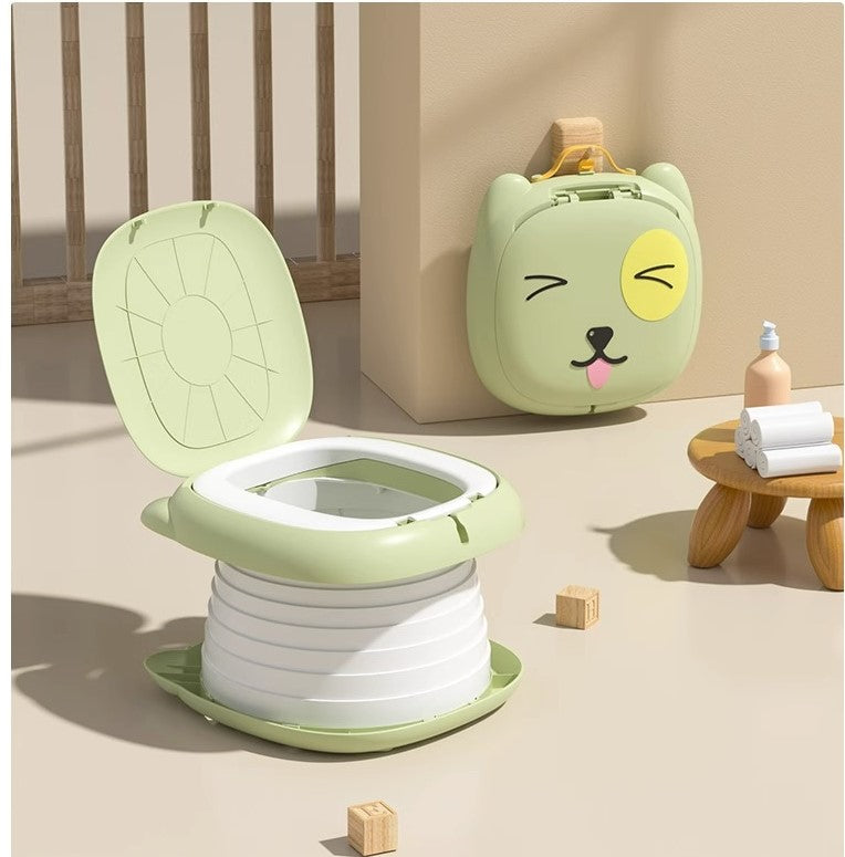 Детски Нокшир Cat Design – Пренослив travel potty за патување