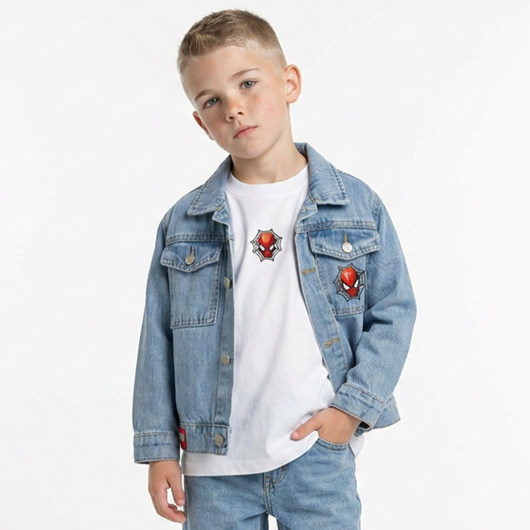 Фармерска јакна со Спајдермен