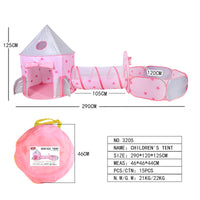 Палата шатор со тунел и ограден простор