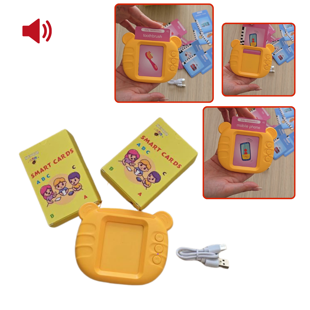 Паметен уред плус картички на англиски јазик