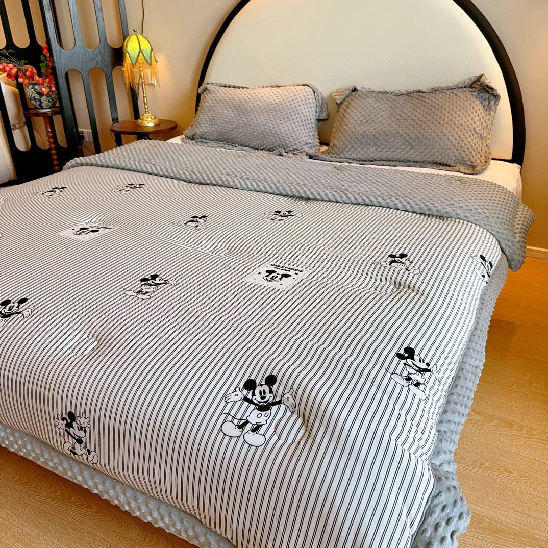 Меко плишано ќебе/јорган со дезени 115*150cm