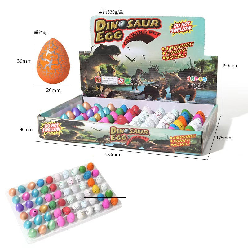 Дино јајца растечки играчки во вода