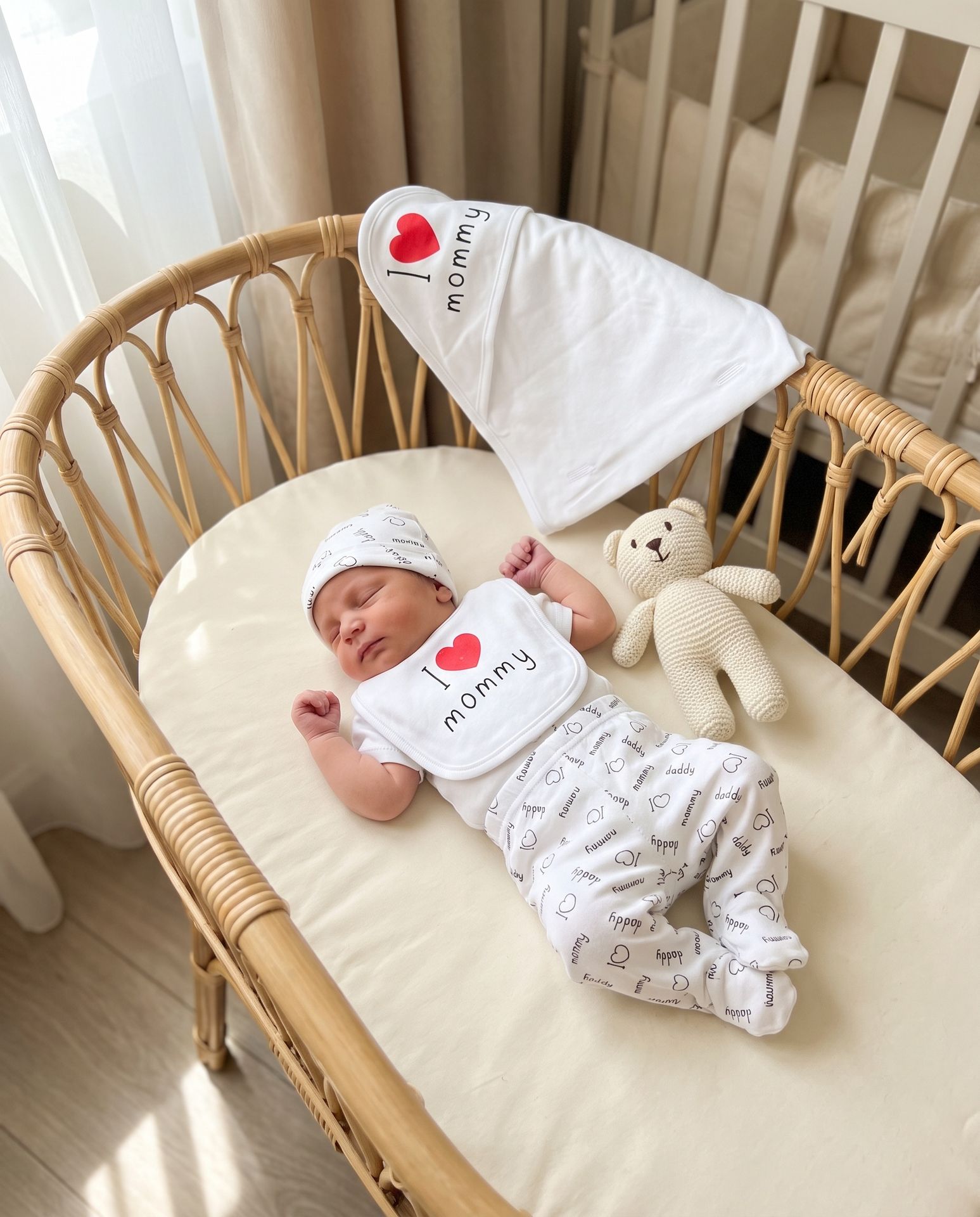 5-Делен Бебешки Комплет Love Mommy