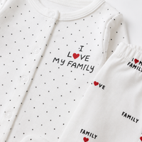 4 - Делен Бебешки Комплет Love Family