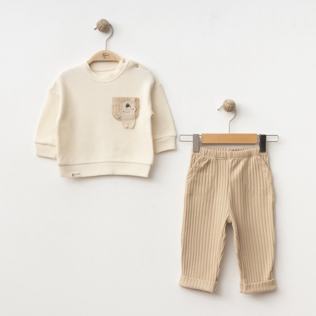 2 Делен комплет блуза и панталони Mini Bear