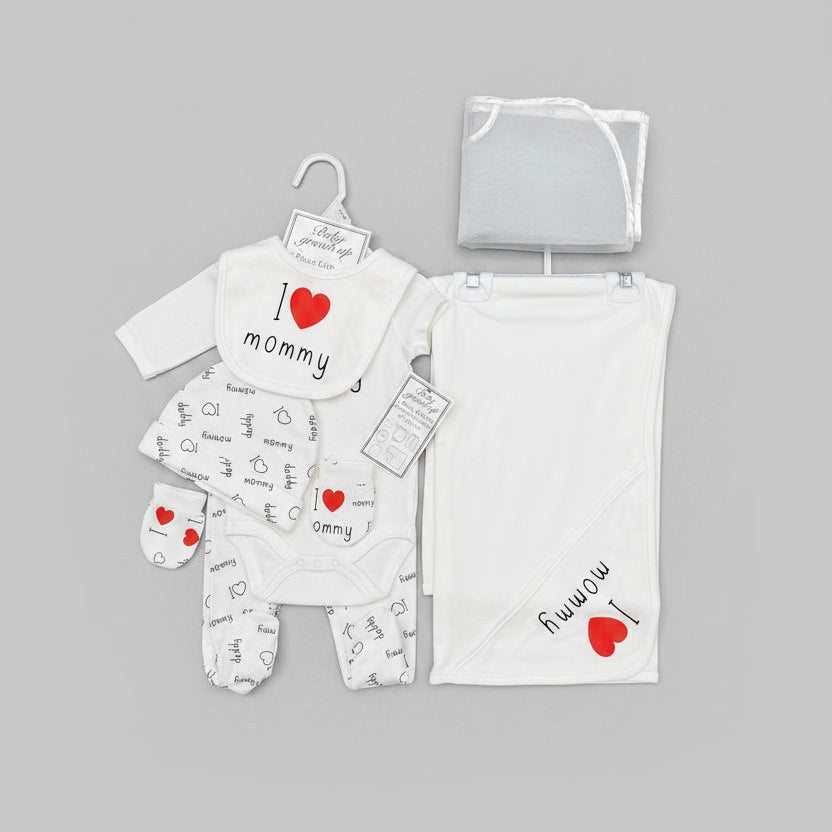 5-Делен Бебешки Комплет Love Mommy