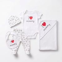 5-Делен Бебешки Комплет Love Mommy