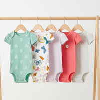 Сет од 5 бодиња шарени принтови