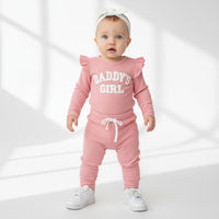 Детски комплет „Daddy's Girl“ боди и панталончиња