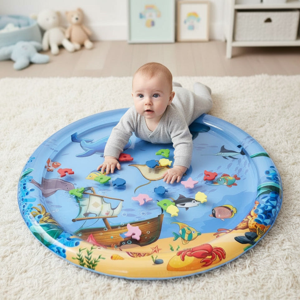 Кружна водена подлога за играње