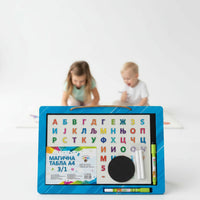 3 во 1 табла со креди и магнетна табла