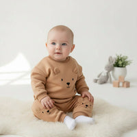 3 Делен комплет боди и тренерки Мече