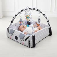 Подлога за играње со активности за бебиња – Multisensory Baby Play Gym