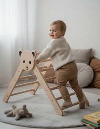 PIKLER дрвен сет за качување и забава