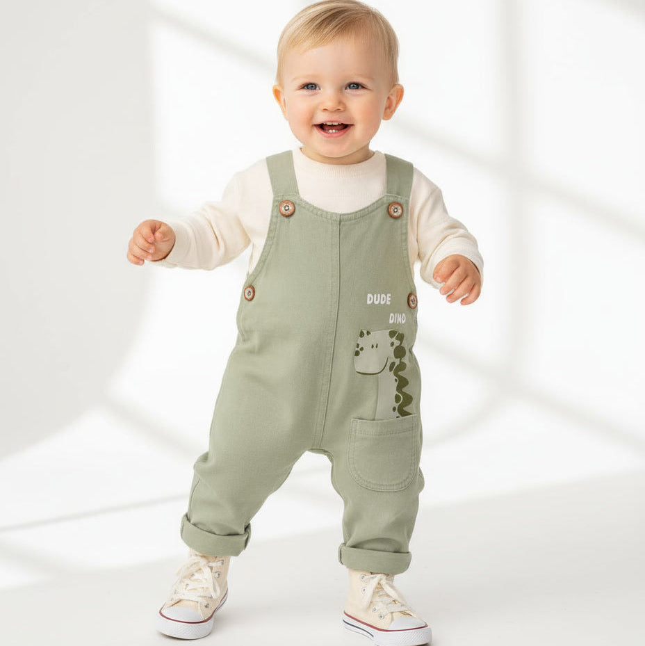 Комплет комбинезон и блуза Dude Dino