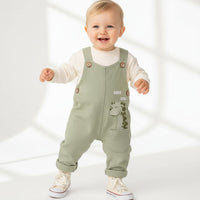 Комплет комбинезон и блуза Dude Dino