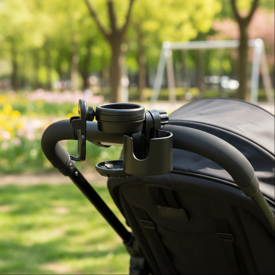 Држач за Количка за Две Шишиња и Телефон